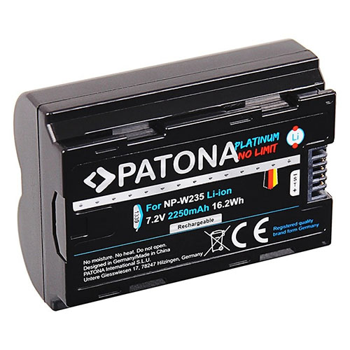 PATONA Platinum Bateria NP-W235 - 2250mAh